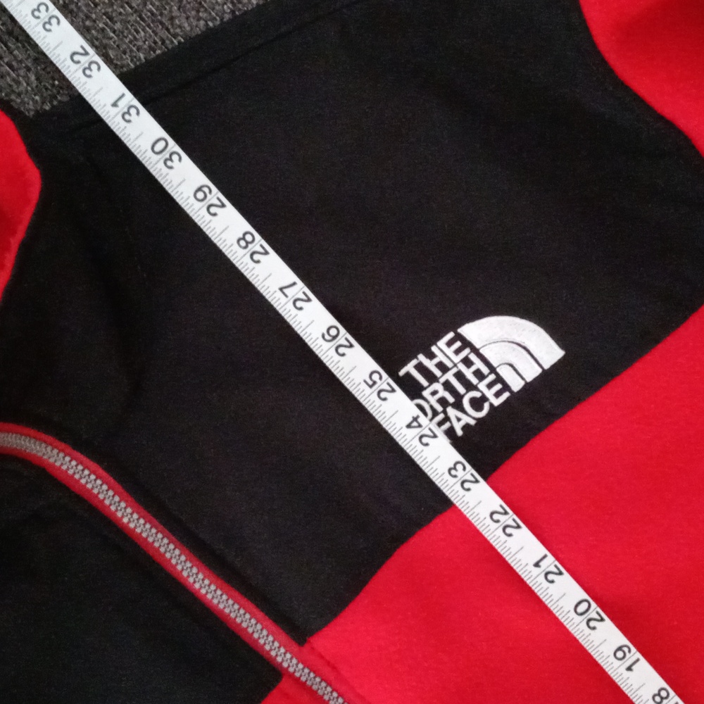🌬VTG The North Face🌬 - Red/Black Denali Gore-Tex Windstopper Fleece Jacket - Picture 13 of 14
